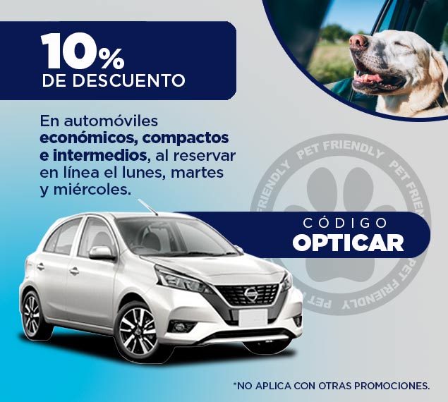 10% DESCUENTO EN INICIOS DE SEMANA